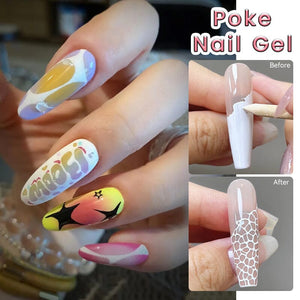 Poke Nail Gel Black 8ml Gel Nail Polish LILYCUTE 