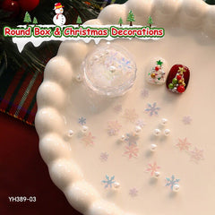 1 Box Christmas Nail Decorations YH389-03 Nail Art No Brand 