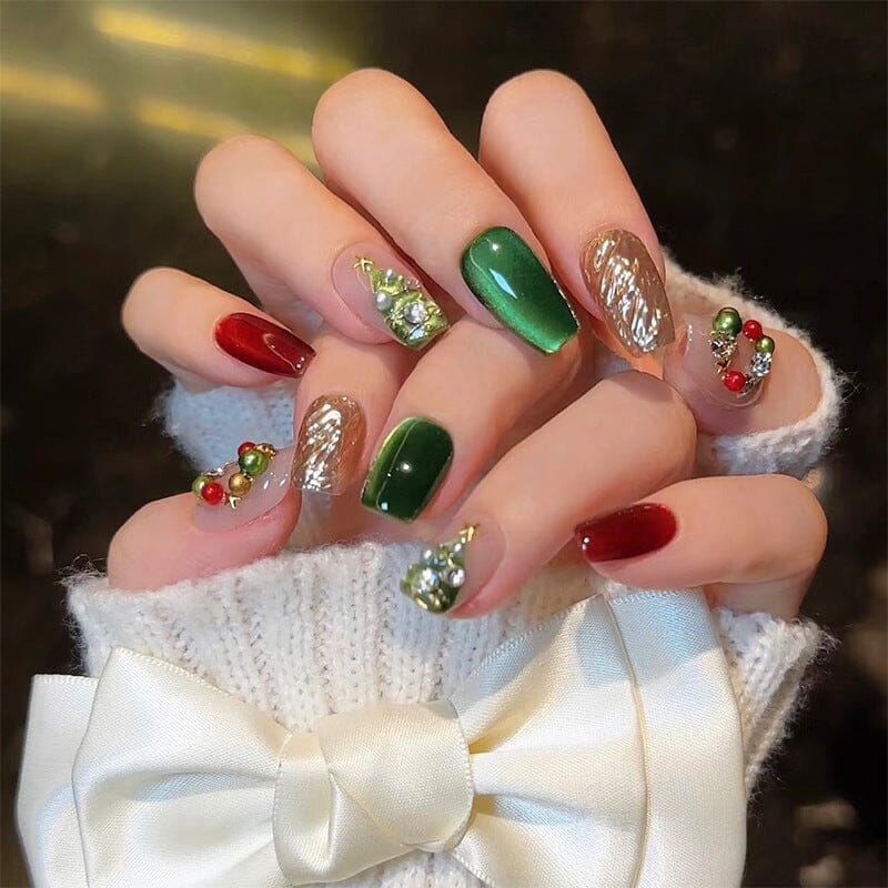 1 Box Christmas Nail Decorations YH389-01 Nail Art No Brand 