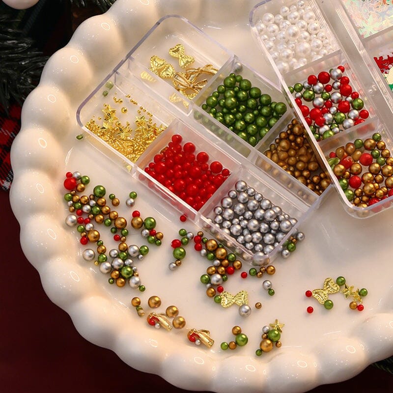 1 Box Christmas Nail Decorations YH389-02 Nail Art No Brand 