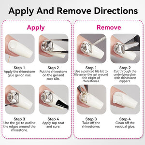 Super Strong Rhinestone Glue Gel 30g Gel Nail Polish BORN PRETTY 