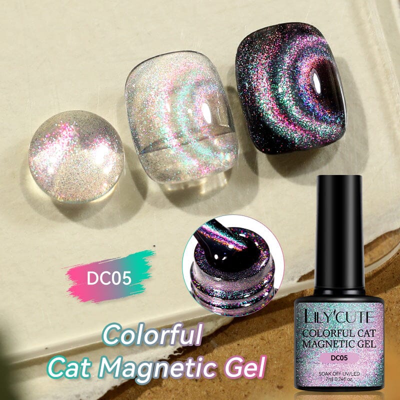 Colorful Cat Magnetic Gel DC05 7ml Gel Nail Polish LILYCUTE 