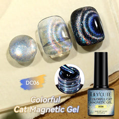 Colorful Cat Magnetic Gel DC06 7ml Gel Nail Polish LILYCUTE 
