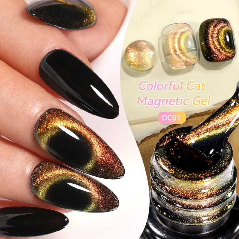 Colorful Cat Magnetic Gel DC01 7ml Gel Nail Polish LILYCUTE 