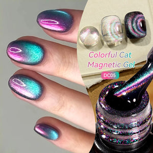 Colorful Cat Magnetic Gel DC05 7ml Gel Nail Polish LILYCUTE 