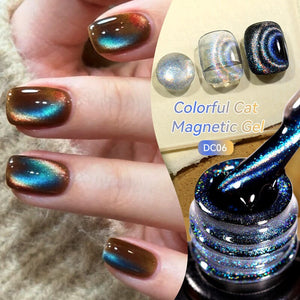 Colorful Cat Magnetic Gel DC06 7ml Gel Nail Polish LILYCUTE 