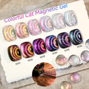 Colorful Cat Magnetic Gel DC05 7ml Gel Nail Polish LILYCUTE 
