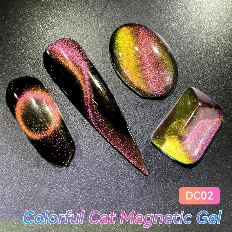 Colorful Cat Magnetic Gel DC03 7ml Gel Nail Polish LILYCUTE 