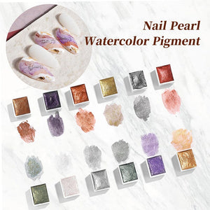 60 Colors Pearl Watercolor Pigment Nail Art No Brand 