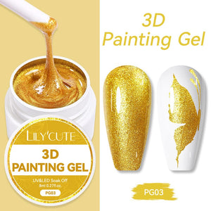 3D Painting Gel PG03 8ml Gel Nail Polish LILYCUTE 