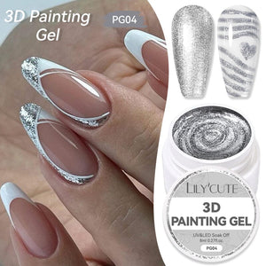 3D Painting Gel PG04 8ml Gel Nail Polish LILYCUTE 