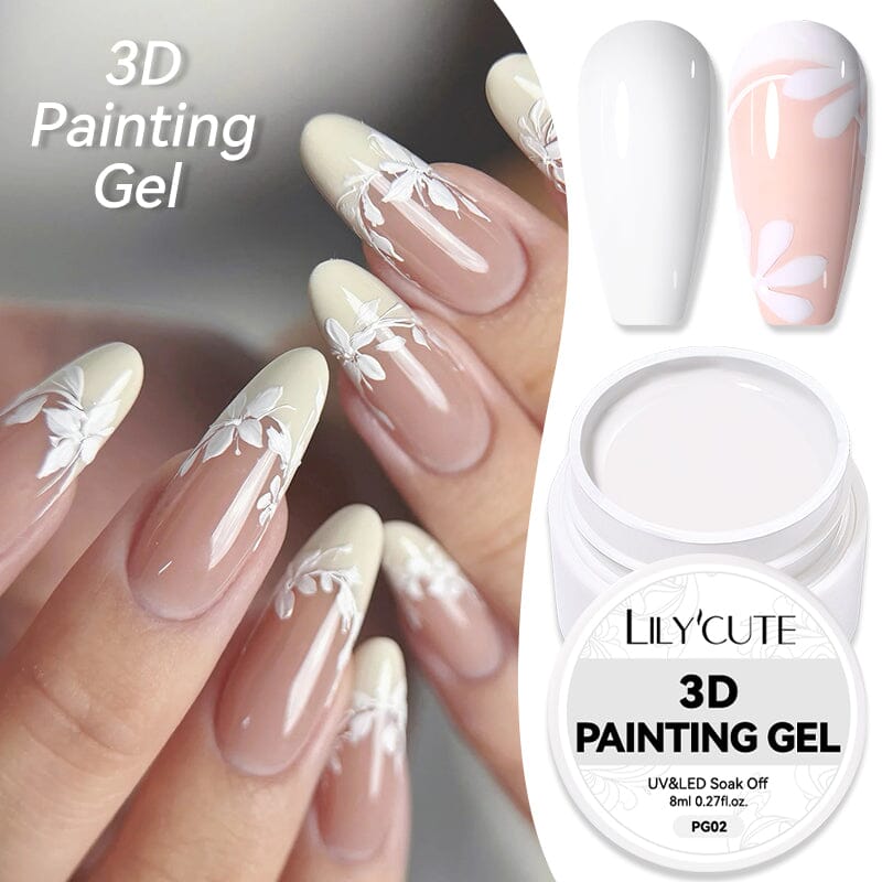 3D Painting Gel PG02 8ml Gel Nail Polish LILYCUTE 