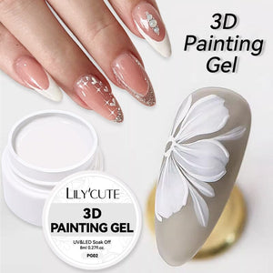 3D Painting Gel PG02 8ml Gel Nail Polish LILYCUTE 