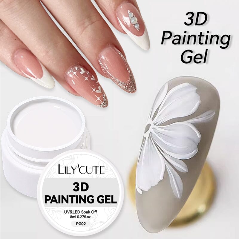 3D Painting Gel PG02 8ml Gel Nail Polish LILYCUTE 