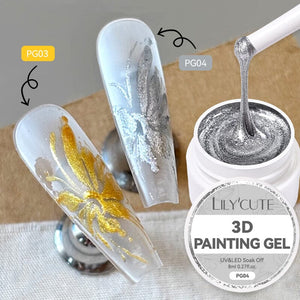 3D Painting Gel PG04 8ml Gel Nail Polish LILYCUTE 