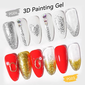 3D Painting Gel PG05 8ml Gel Nail Polish LILYCUTE 