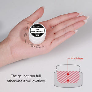 3D Painting Gel PG06 8ml Gel Nail Polish LILYCUTE 