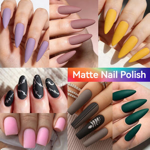 Matte Nail Polish 7ml Nail Polish LILYCUTE 