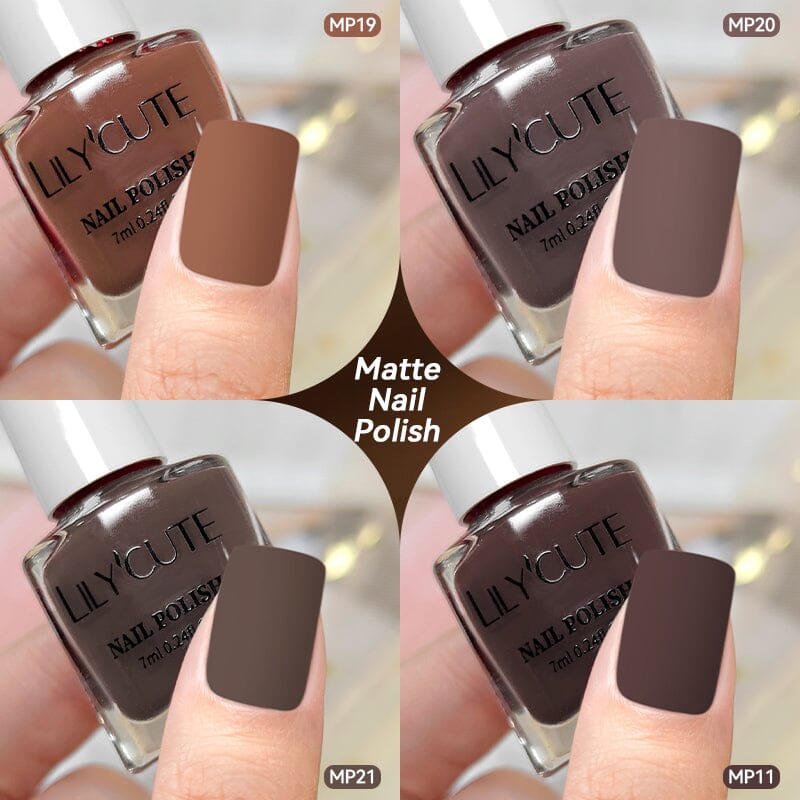 Matte Nail Polish 7ml Nail Polish LILYCUTE 