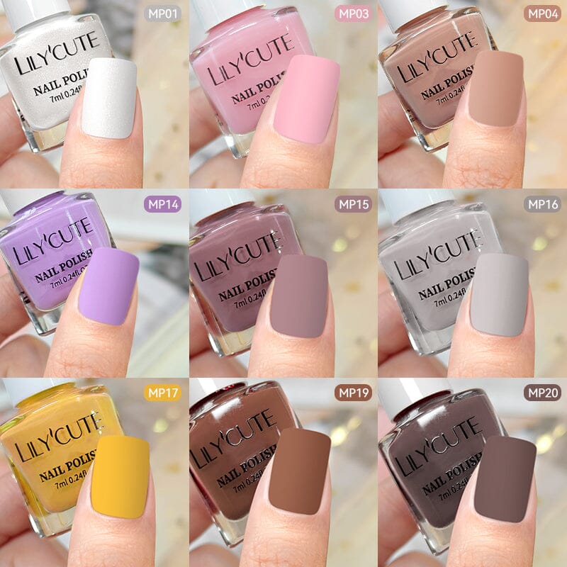 Matte Nail Polish 7ml Nail Polish LILYCUTE 