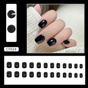 24pcs Press on Nails False Nail Tips Clearance BORN PRETTY CF024 