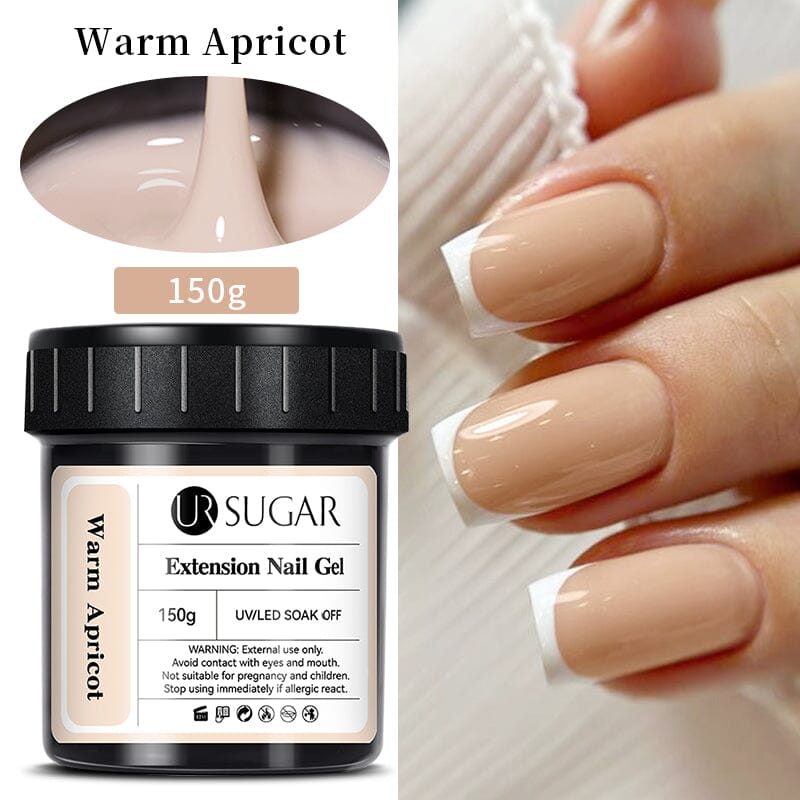 Warm Apricot Extension Nail Gel 150g Extension Nail Gel UR SUGAR 