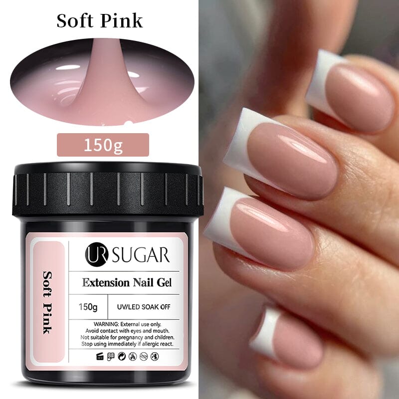 Soft Pink Extension Nail Gel 150g Extension Nail Gel UR SUGAR 