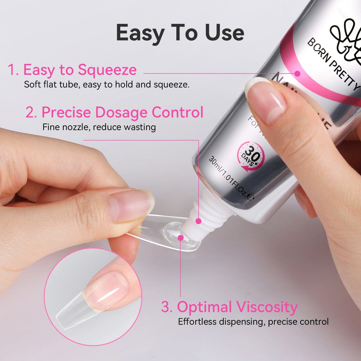 Nail Glue Gel 30ml Gel Nail Polish BORN PRETTY 