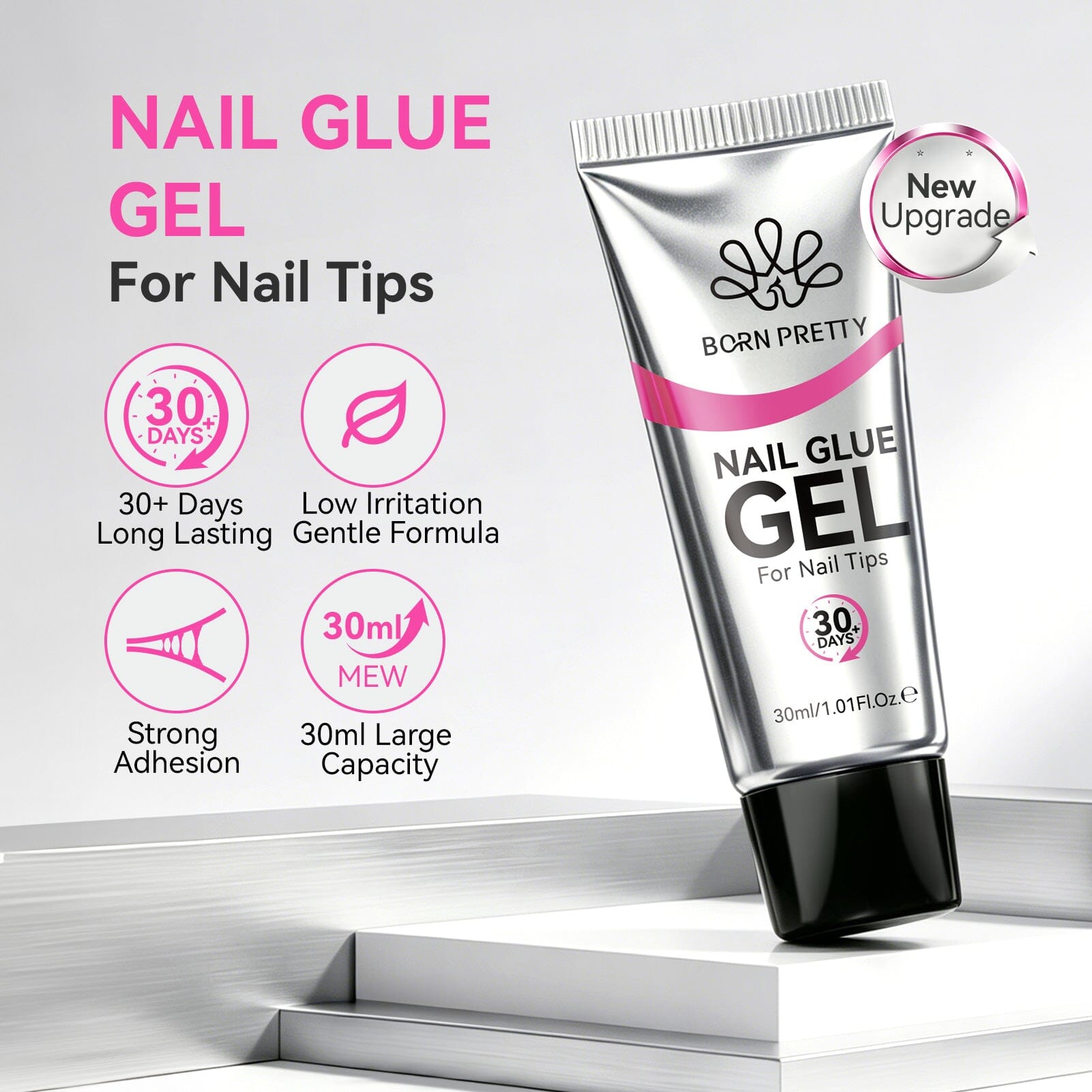 Nail Glue Gel Set Gel Nail Polish BORN PRETTY 