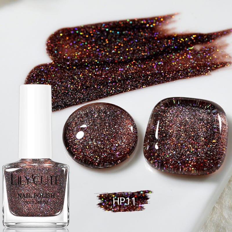 Colorful Glitter Nail Polish 7ml Nail Polish LILYCUTE HP11 