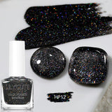12 Colors Glitter Nail Polish HP01~12 7ml Nail Polish LILYCUTE 