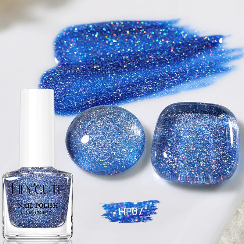 Colorful Glitter Nail Polish 7ml Nail Polish LILYCUTE HP07 