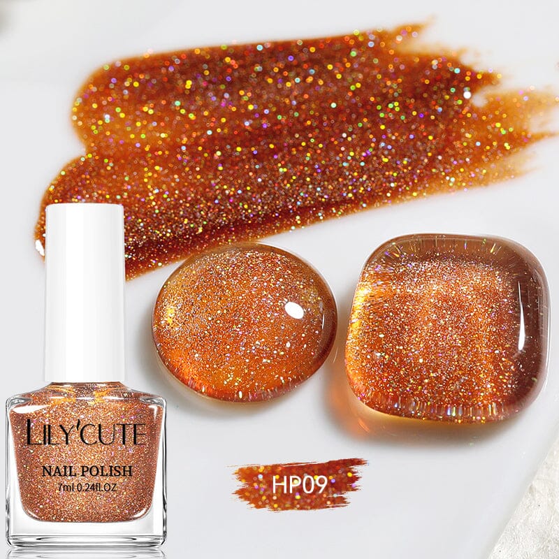 Colorful Glitter Nail Polish 7ml Nail Polish LILYCUTE HP09 