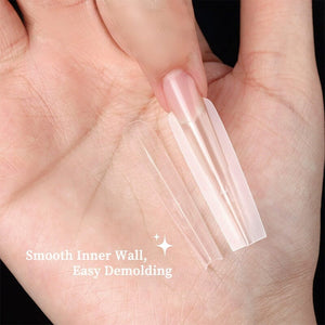180pcs Oval Extension Gel Dual Forms Nail Tips No Brand 