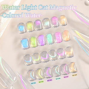 Hydrating Cat Magnetic Gel Polish Colored Water 10ml HEMA/TPO FREE Gel Nail Polish BORN PRETTY 