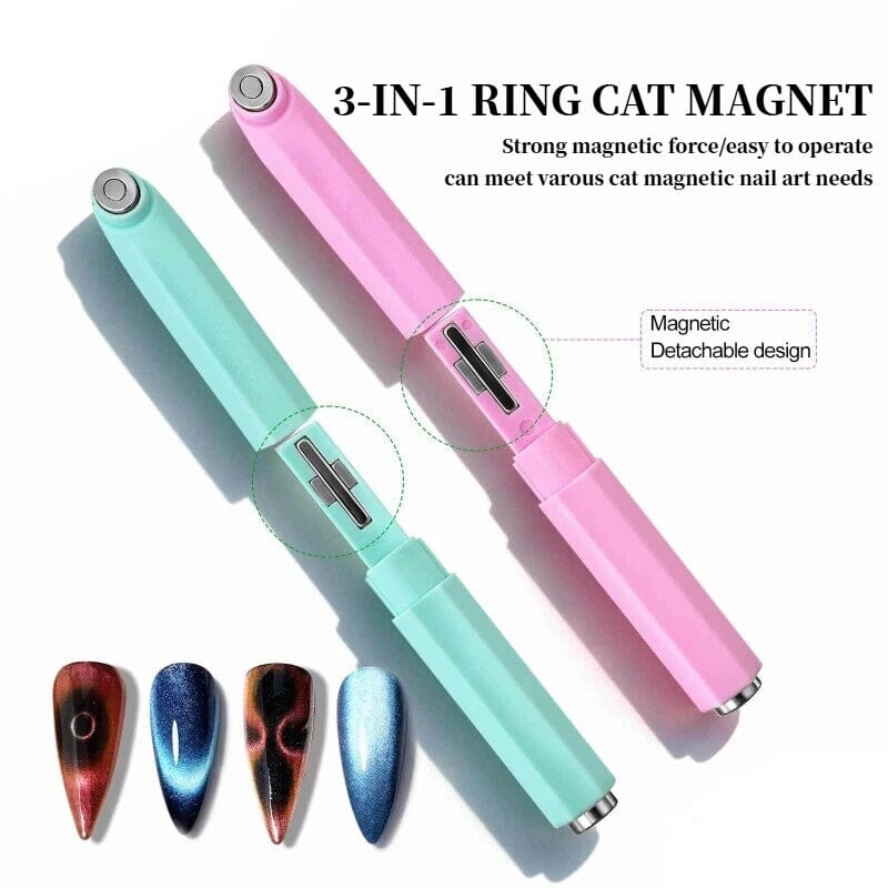 Pink 3 in 1 Ring Shaped Magnet Tools & Accessories No Brand 