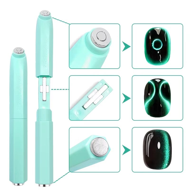 Green 3 in 1 Ring Shaped Magnet Tools & Accessories No Brand 