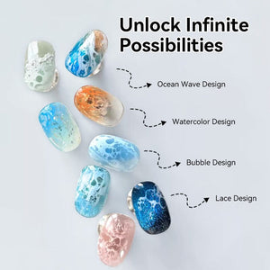 Ocean Wave Nail Gel 10ml Gel Nail Polish BORN PRETTY 