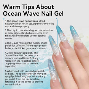 Ocean Wave Nail Gel 10ml Gel Nail Polish BORN PRETTY 