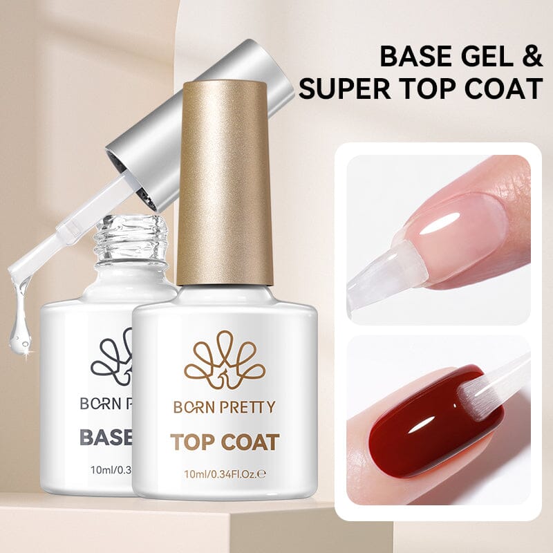 Base Gel Super Top Coat 10ml Base & Top Coat BORN PRETTY 