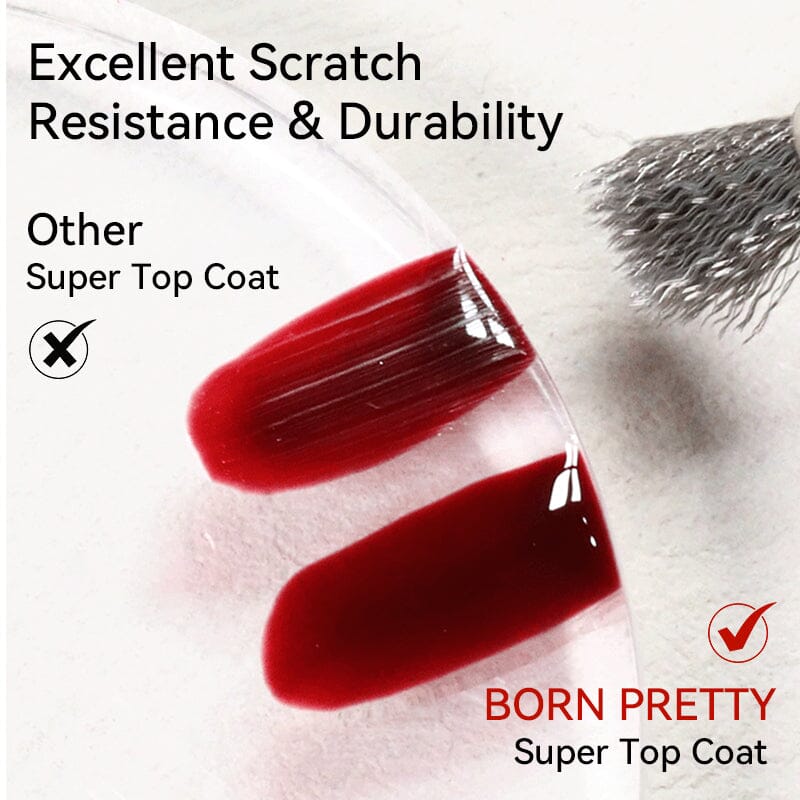 Base Gel Super Top Coat 10ml Base & Top Coat BORN PRETTY 