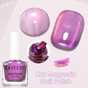 Cat Magnetic Nail Polish 7ml Nail Polish LILYCUTE CP07 