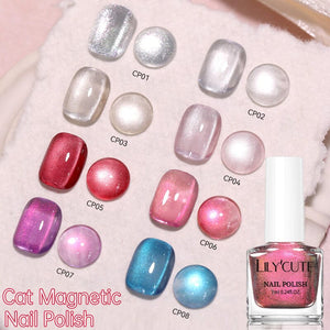 Cat Magnetic Nail Polish 7ml Nail Polish LILYCUTE 