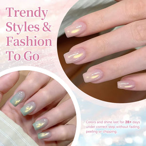 6 Colors Cat Magnetic Gel M54 Golden Chinchilla 7ml Gel Nail Polish BORN PRETTY 