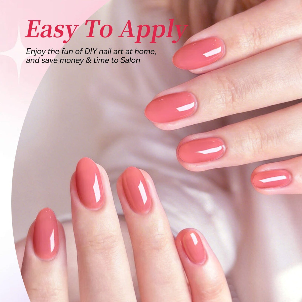 6 Colors Jelly Gel J53 Beyond Usual 7ml Gel Nail Polish BORN PRETTY 