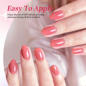 6 Colors Jelly Gel J53 Beyond Usual 7ml Gel Nail Polish BORN PRETTY 