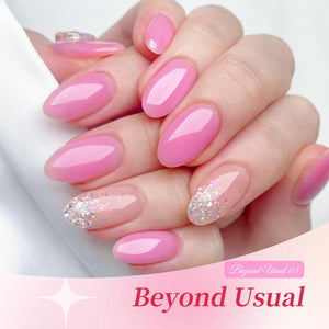 6 Colors Jelly Gel J53 Beyond Usual 7ml Gel Nail Polish BORN PRETTY 