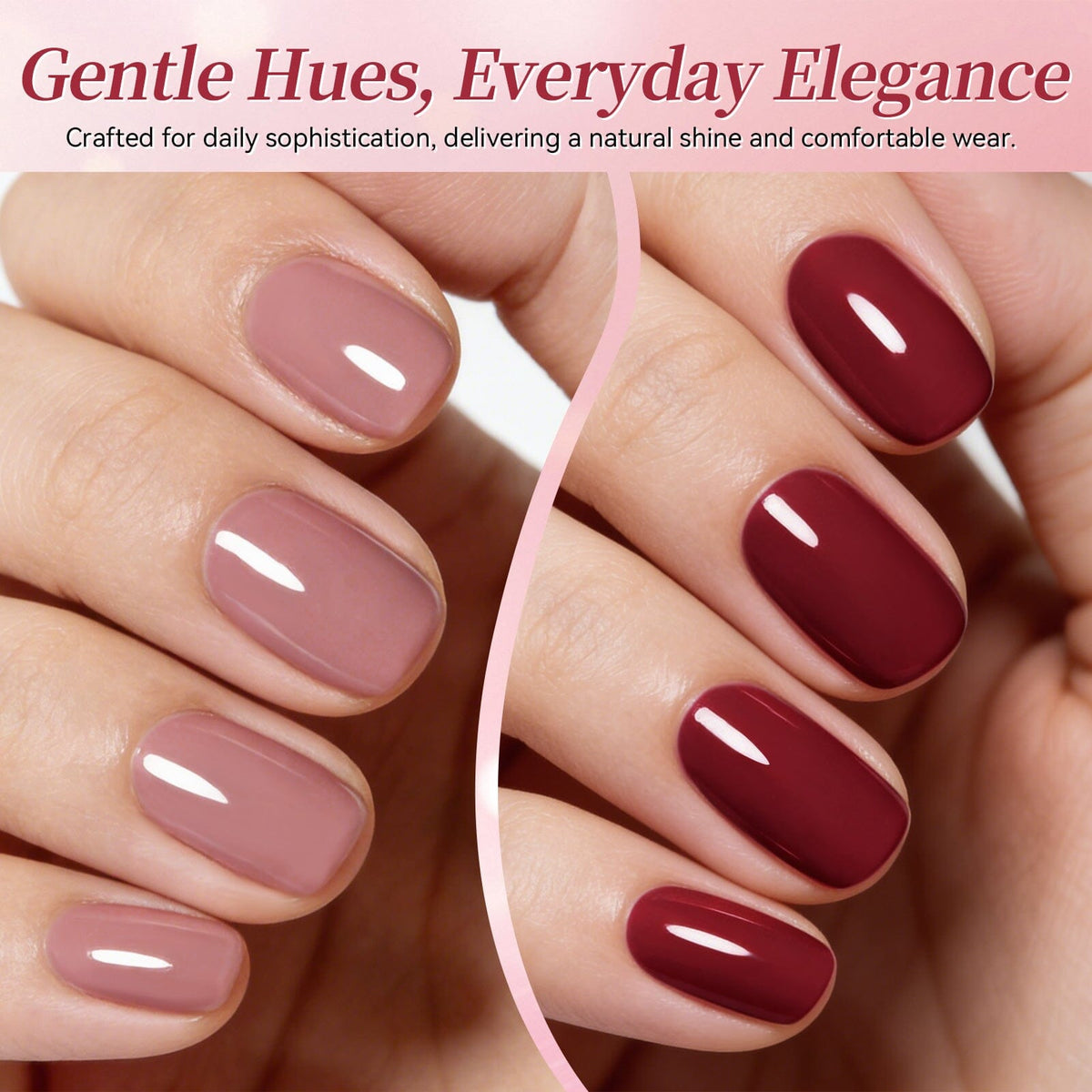 6 Colors Gel Set S49 Not Sweet 7ml Gel Nail Polish BORN PRETTY 