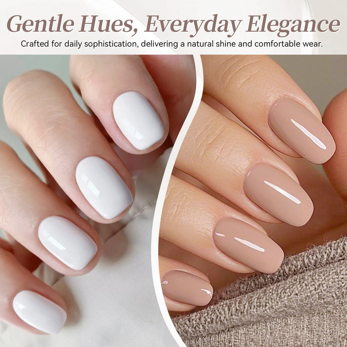 6 Colors Gel Set S52 In Between 7ml Gel Nail Polish BORN PRETTY 