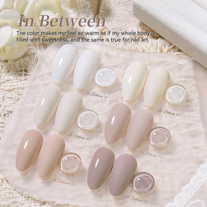 6 Colors Gel Set S52 In Between 7ml Gel Nail Polish BORN PRETTY 